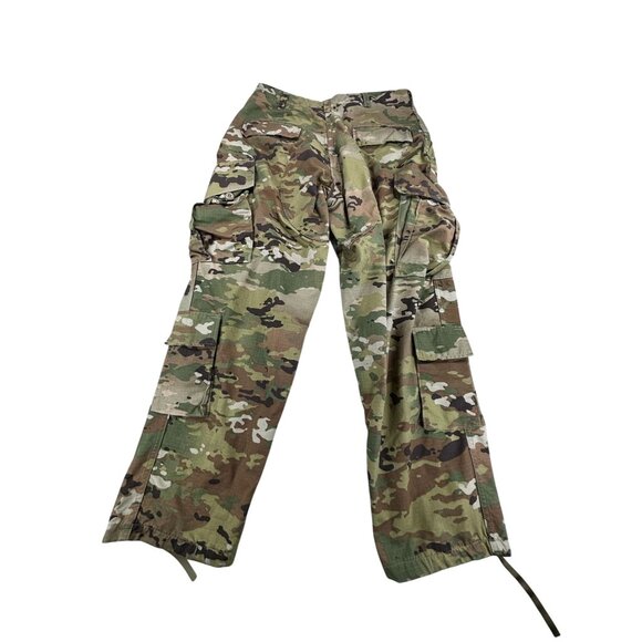 US Army Camo Combat Uniform Trousers Medium/Short Insect Repellent - Picture 2 of 9